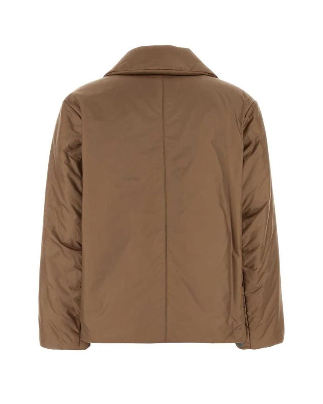 Max Mara Brown The Cube Camelia Double-Breasted Coat