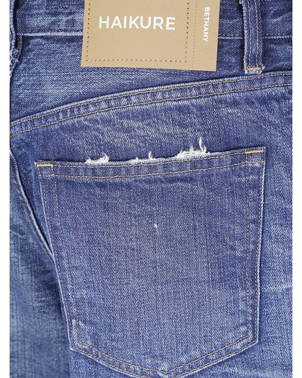 Haikure Blue Bethany Straight-Leg Jeans