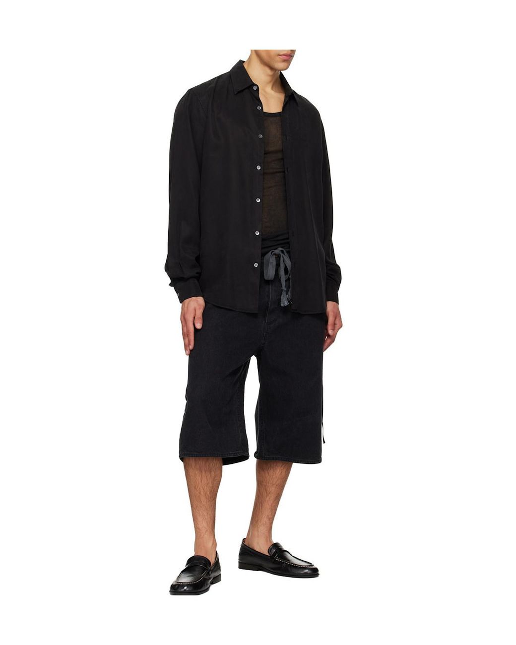 Marsèll Black Mobasso Loafers for men