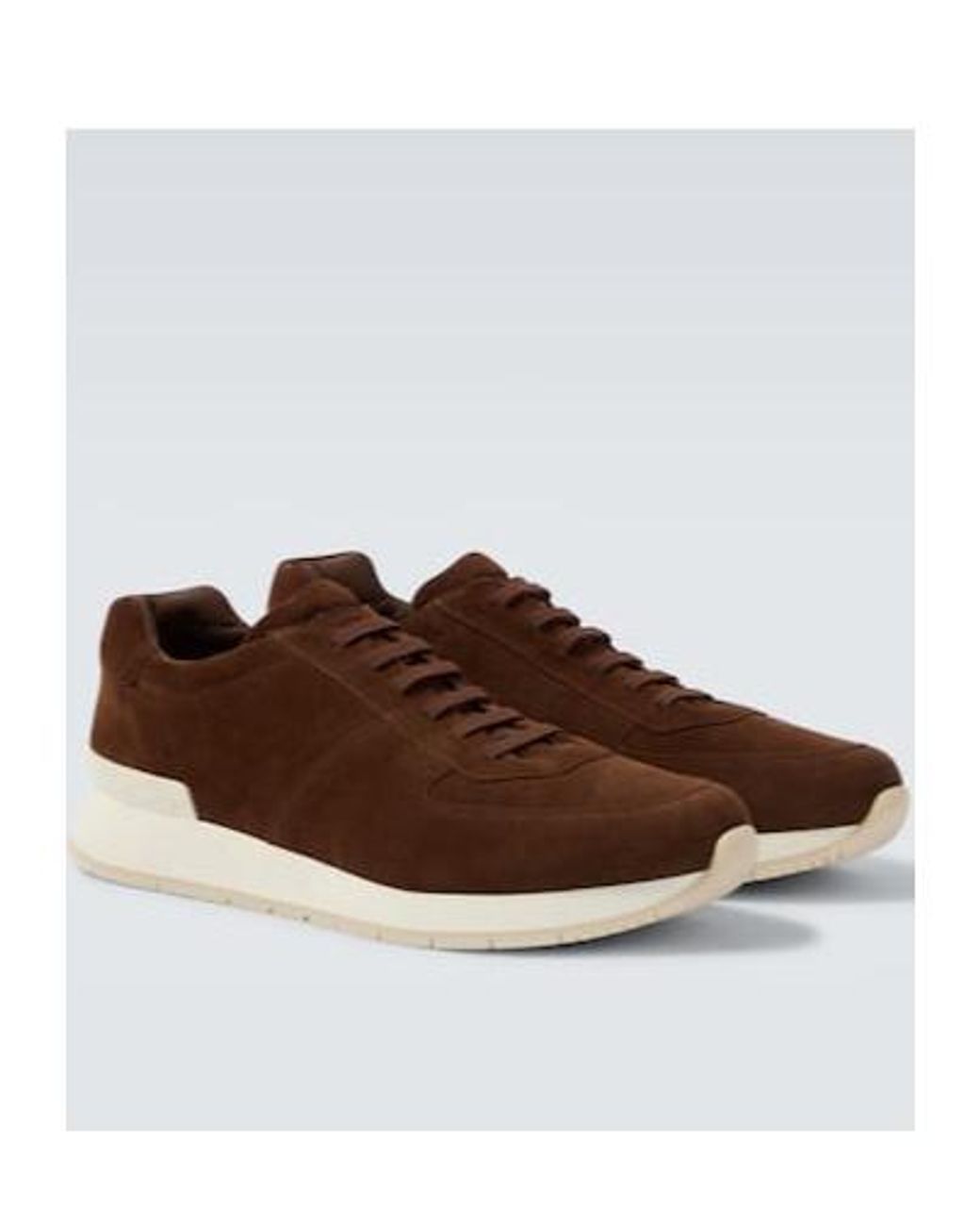 Church's Brown Livingstone Suede Sneakers for men