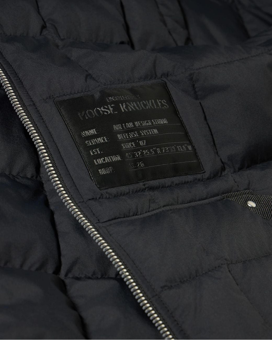 Moose Knuckles Black Transit Vest for men