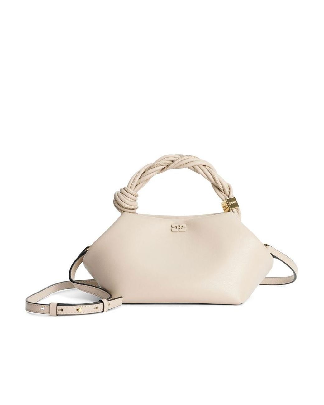 Ganni Natural Small Bou Bag