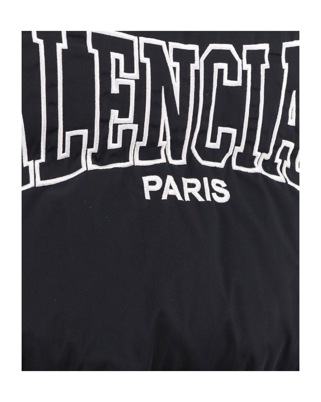 Balenciaga Blue Logo Printed Puffer Vest for men