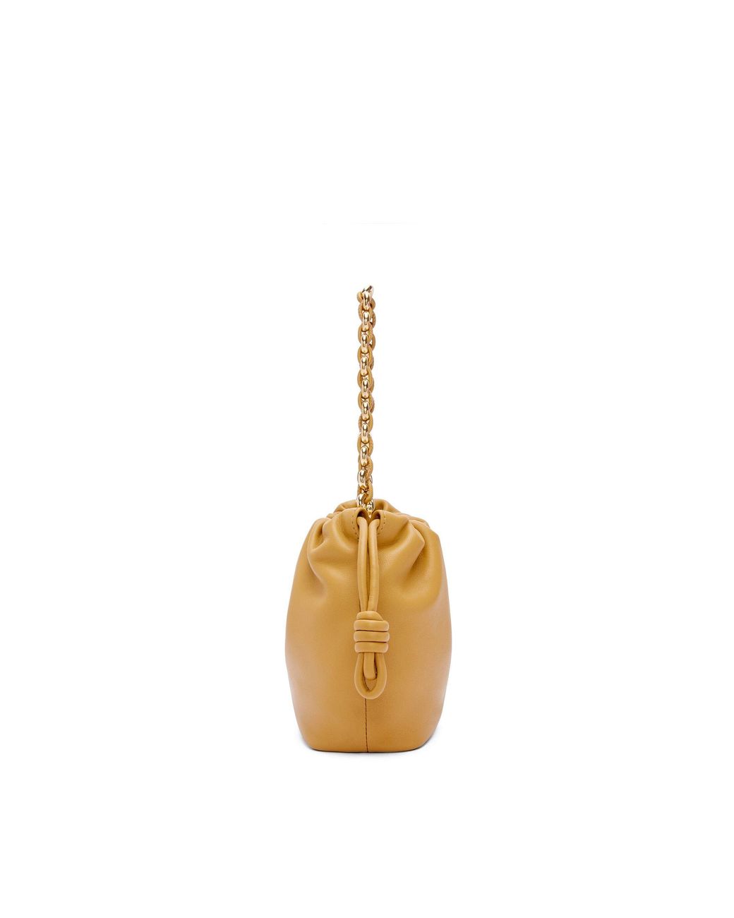 Loewe Metallic Flamenco Drawstring Mini Shoulder Bag