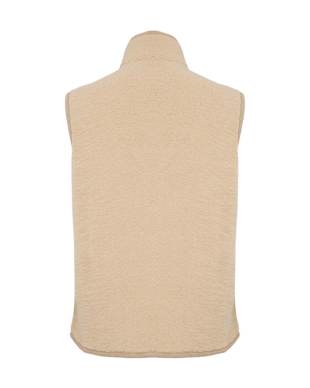 Moncler Natural Quilted Sleeveless Gilet for men