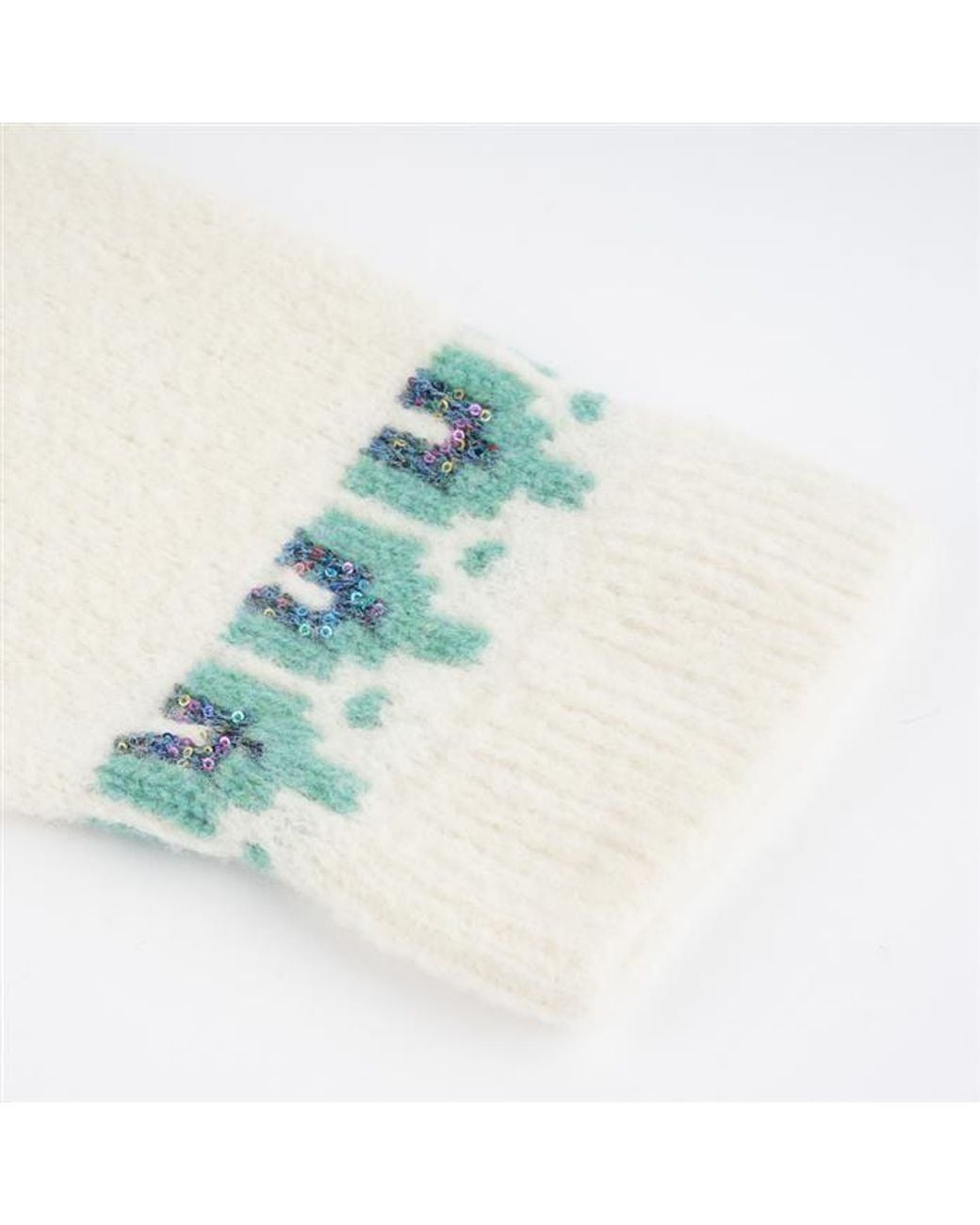 Loewe Blue Fair Isle Pattern Crewneck Jumper