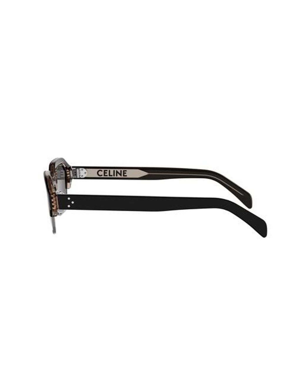 Céline White Full Frame Sunglasses for men