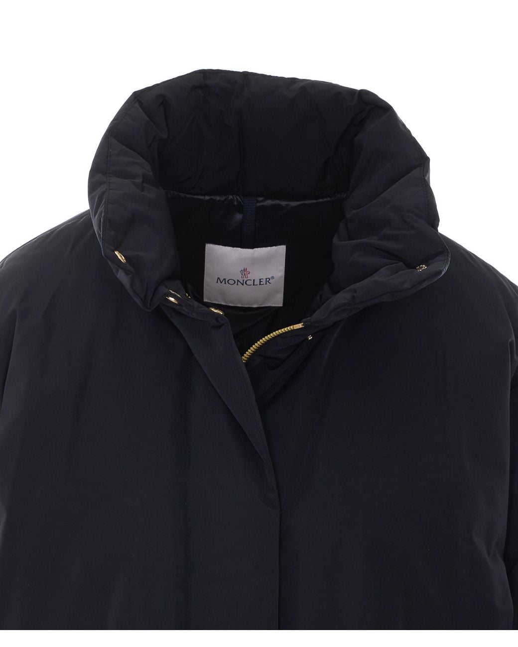 Moncler Blue Long-Sleeved Down Jacket