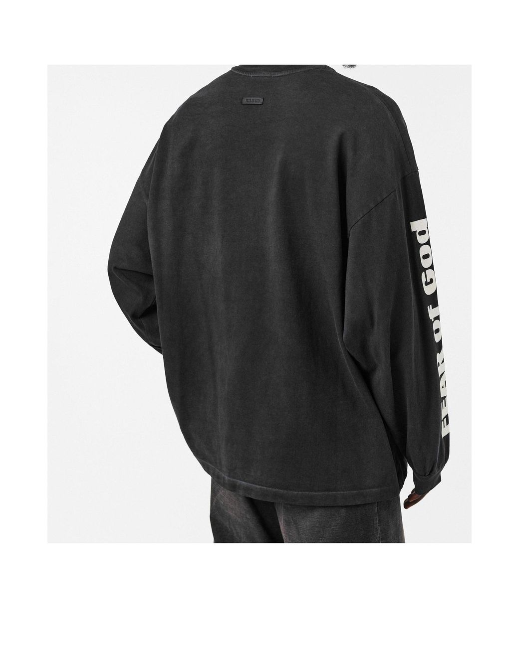 Fear Of God Black Long-Sleeve T-Shirt for men