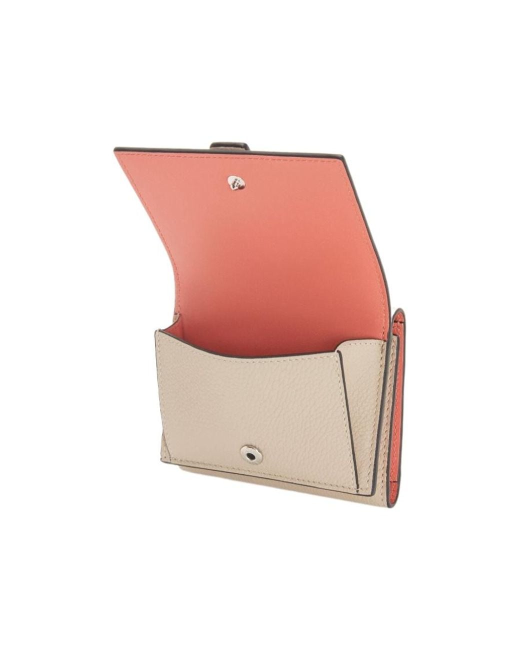 Loewe White Trifold Wallet