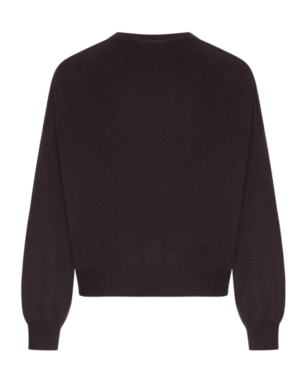 Lisa Yang Black Ribbed Knitted Sweater