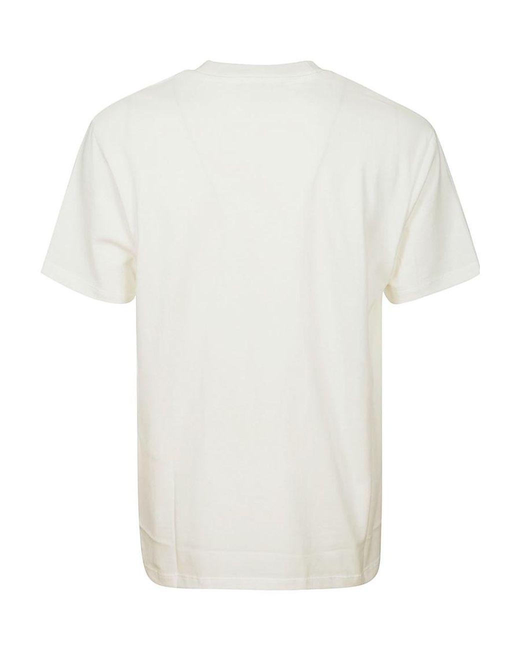 Ih Nom Uh Nit Blue Logo Printed Crewneck T-Shirt for men