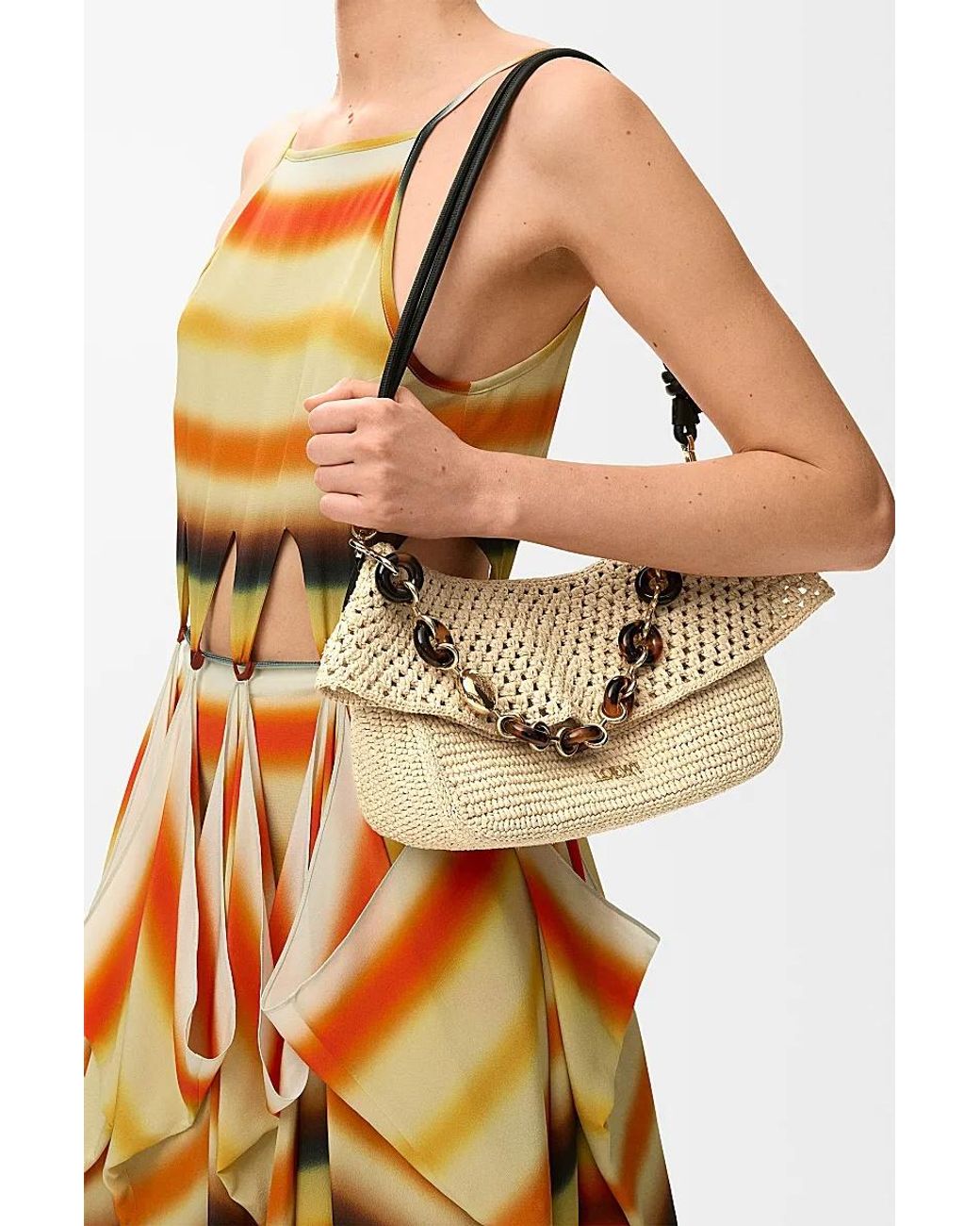 Loewe Natural Medium Ola Bag