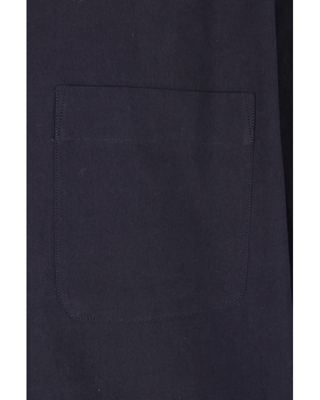 The Row Blue Perlo Chest-Pocket Button-Down Shirt for men