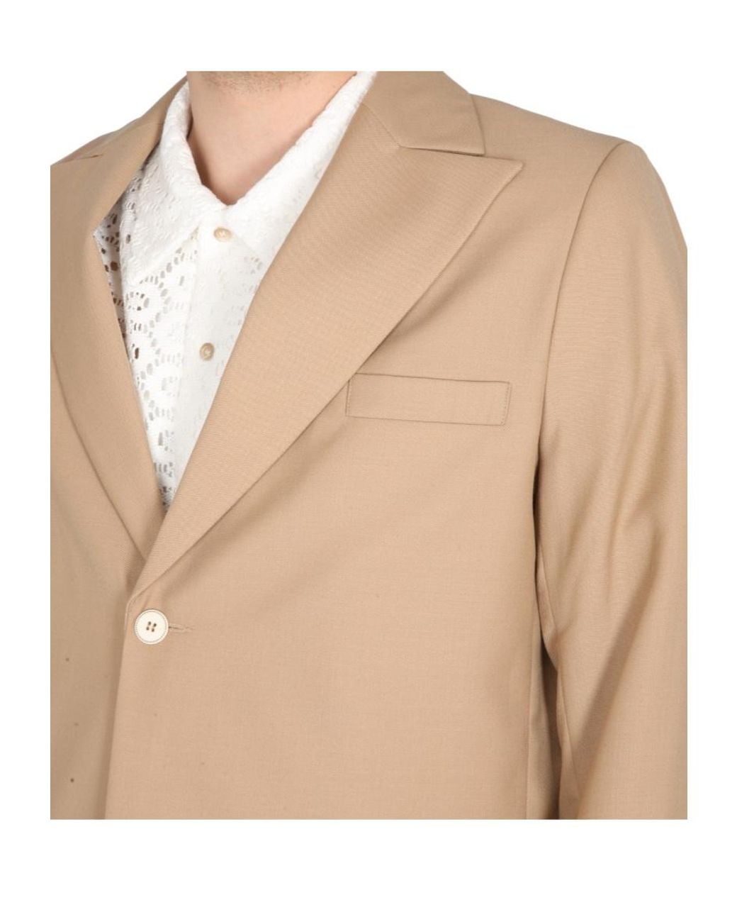 Séfr White Séfr Tailored Power Blazer Jacket for men