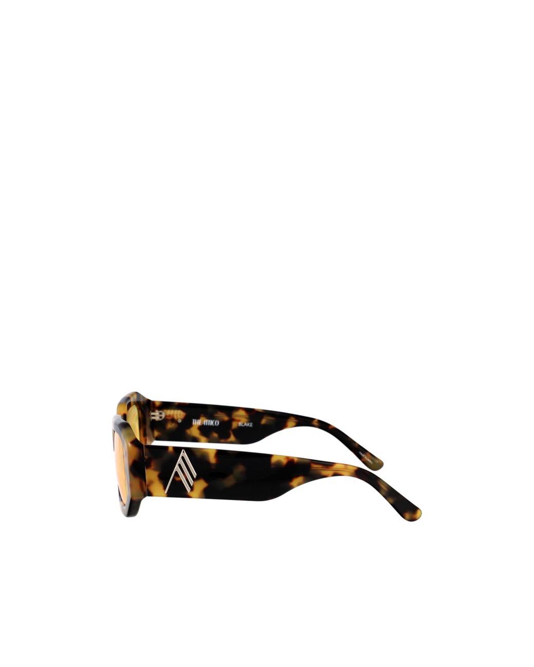 The Attico Yellow Blake Sunglasses
