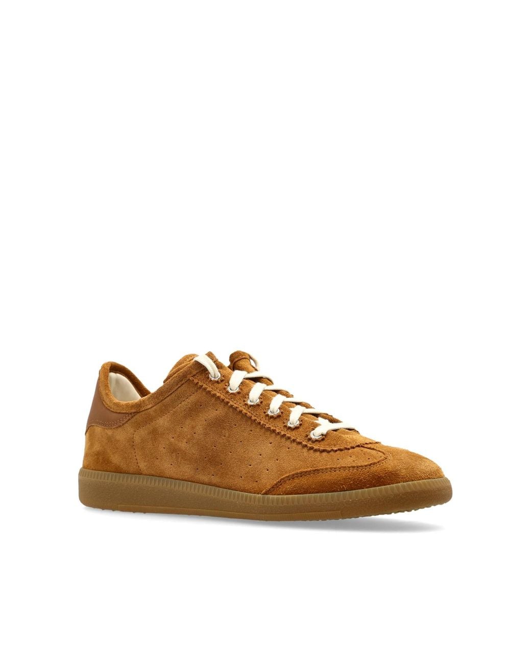 Isabel Marant Brown Brecy Suede Low-Top Sneakers