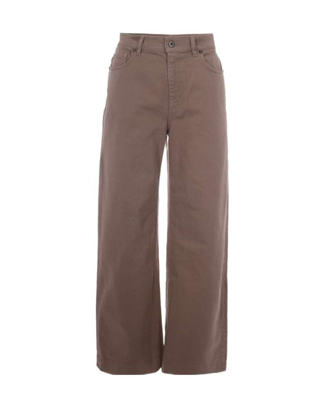 P.A.R.O.S.H. Brown Belt-Loop Jeans