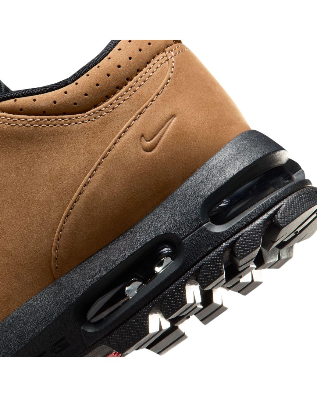 Nike Brown Matte Low-Cut Hiking Shoes for men