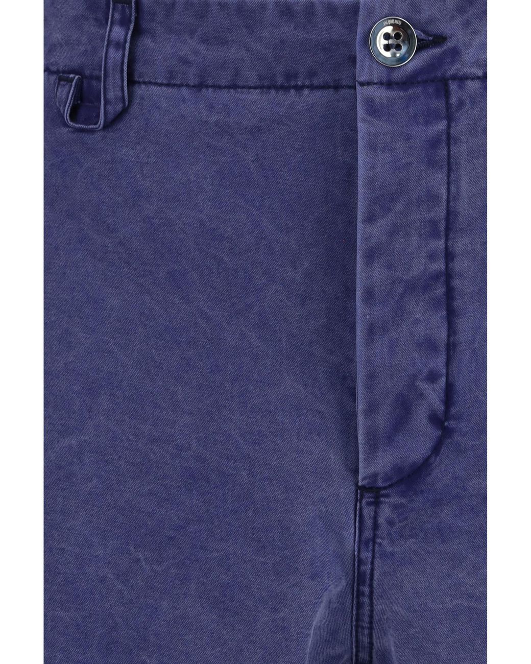 Jacquemus Blue Logo Tag Shorts for men
