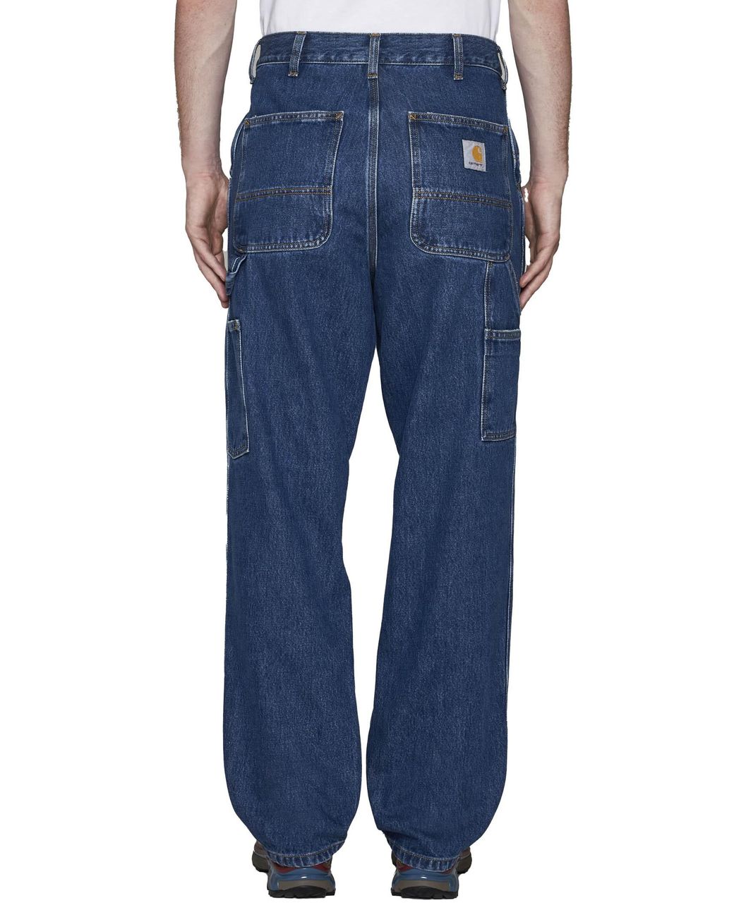 Carhartt Blue Single Knee Pants for men