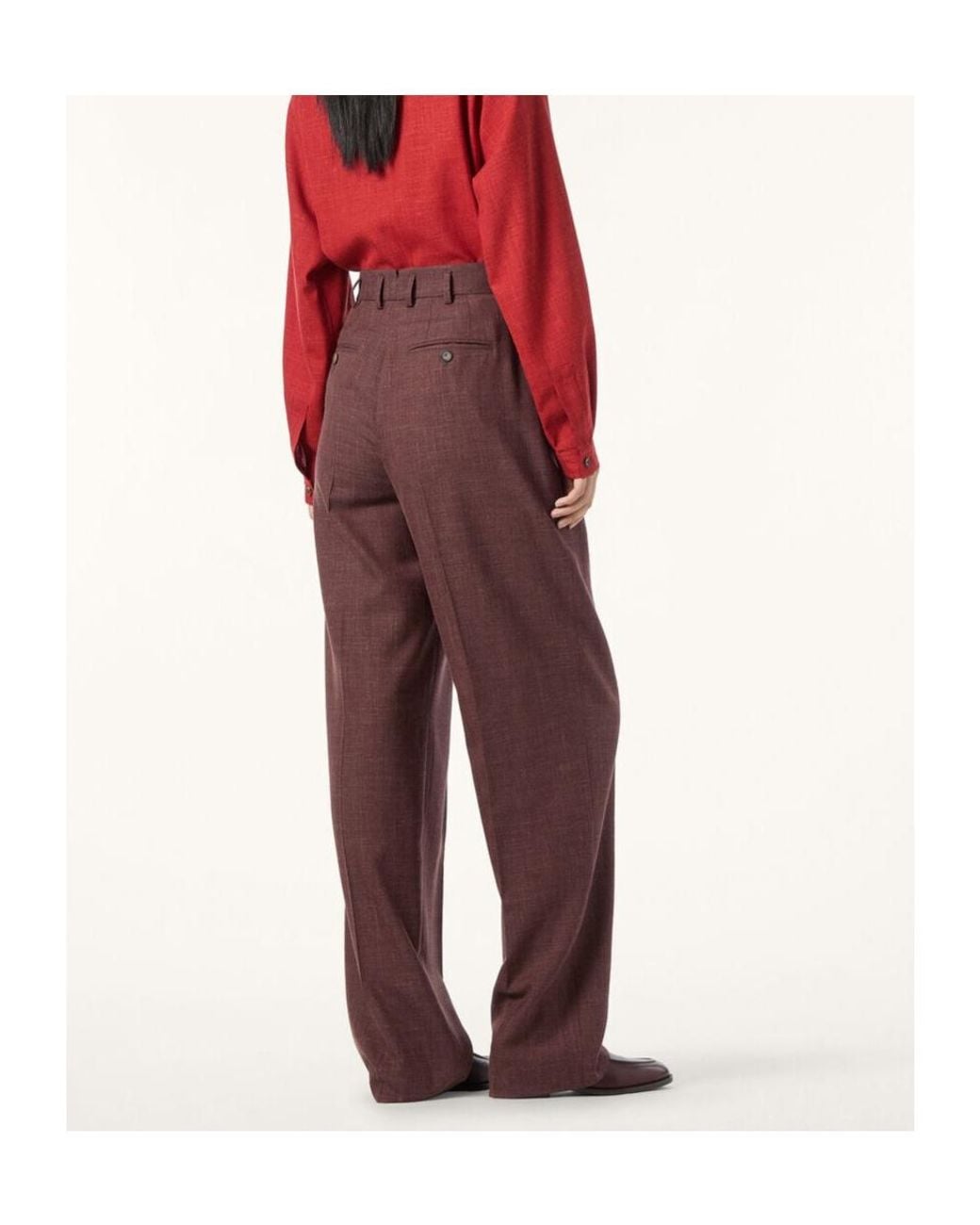 Loro Piana Purple Hector Trousers
