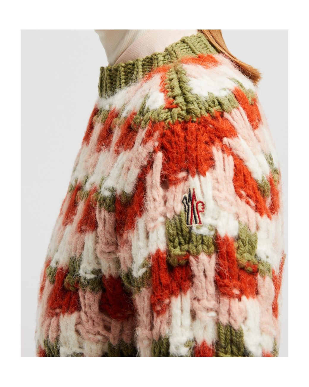 Moncler Multicolor Grenoble Crewneck Knitted Jumper