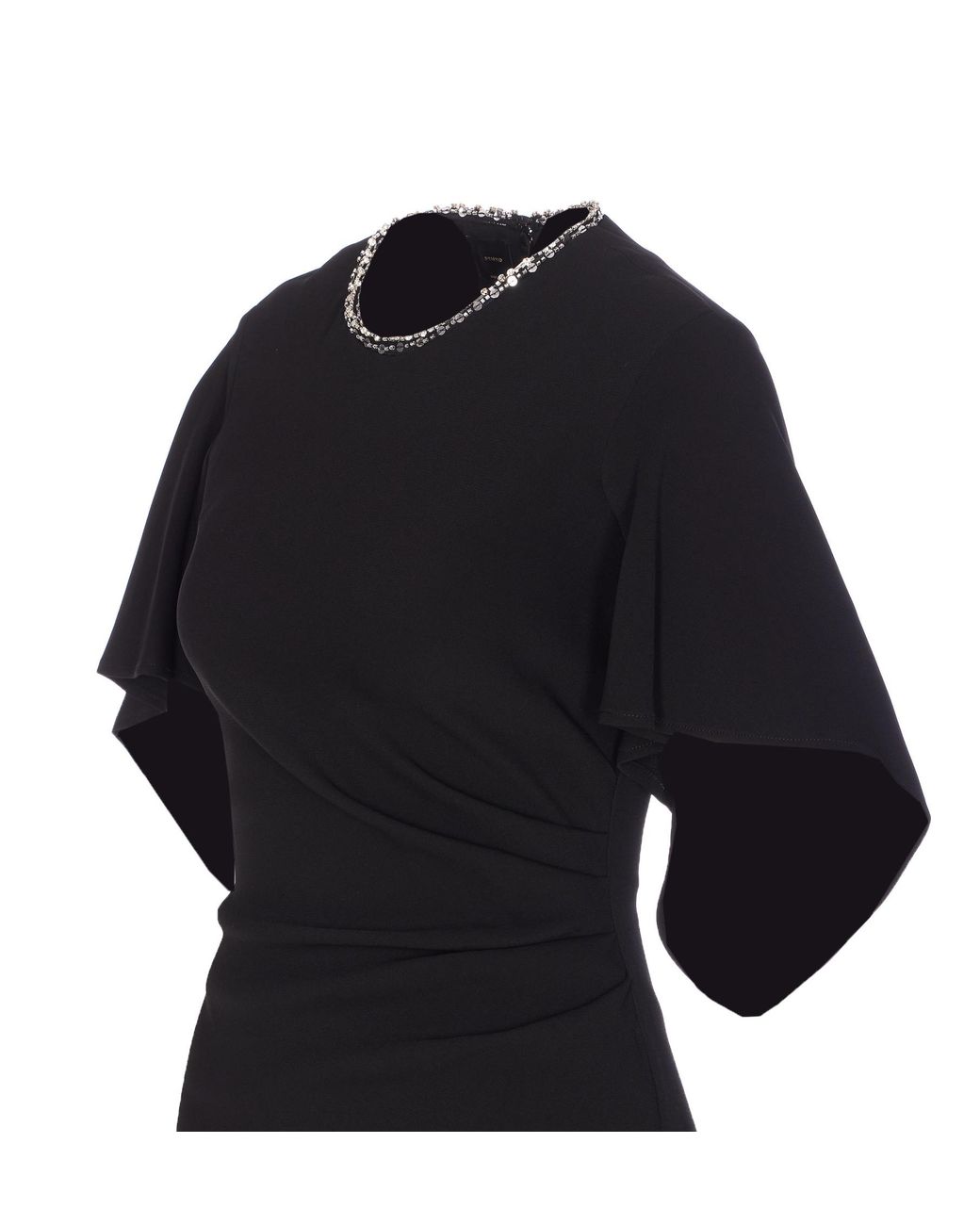 Pinko Black Embellished Details Dress