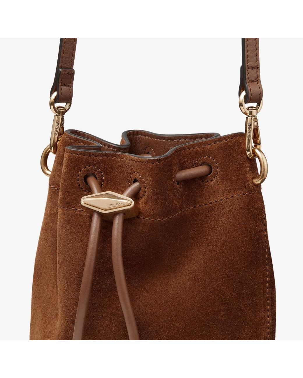 Jimmy Choo Brown Cinch Mini