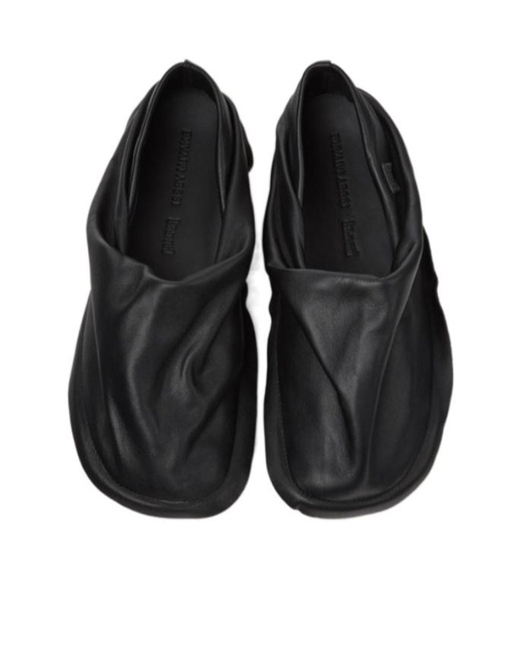 Camper Black X Issey Miyake Peu Form Slip-On Slippers