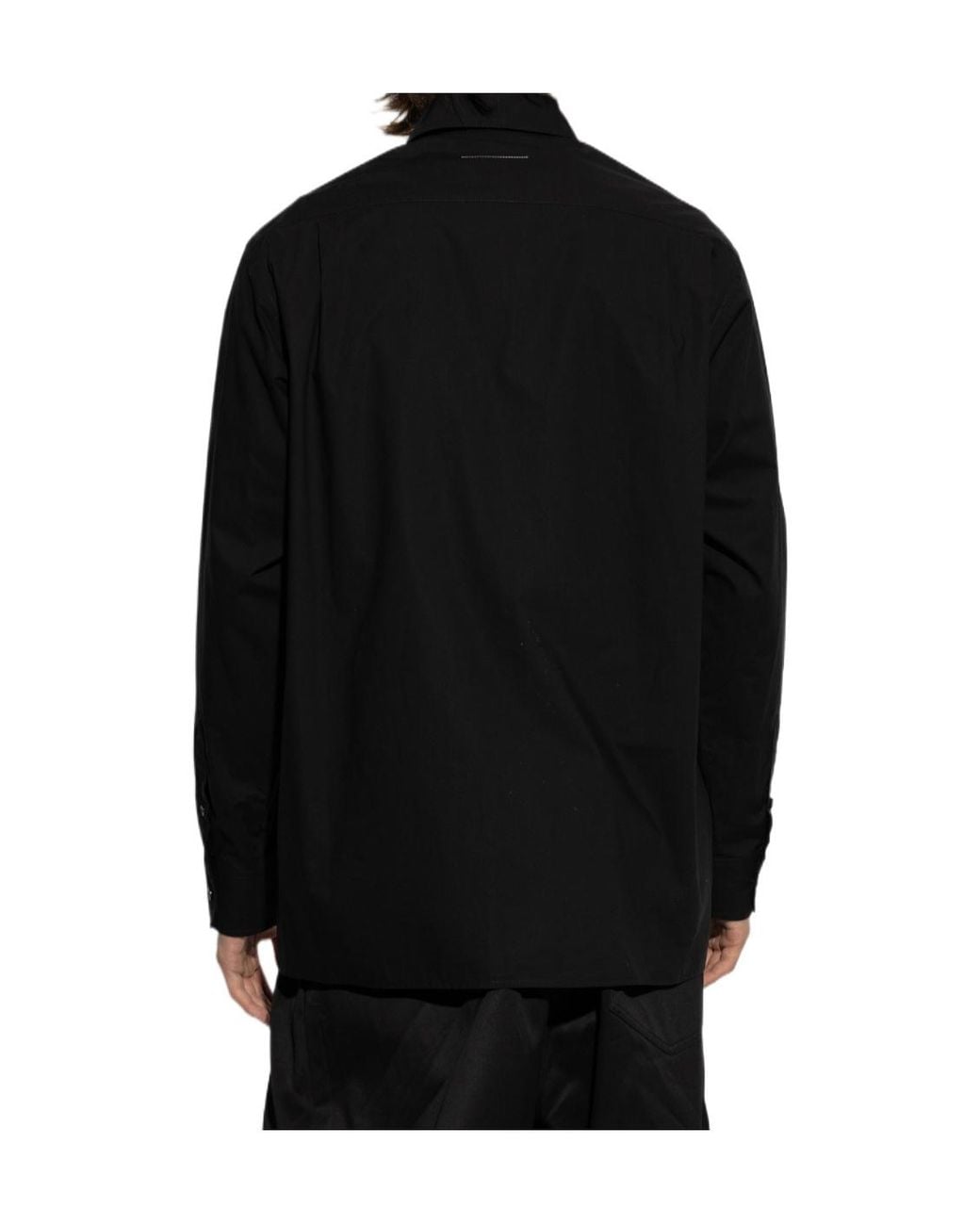MM6 by Maison Margiela Black Casual Shirts for men
