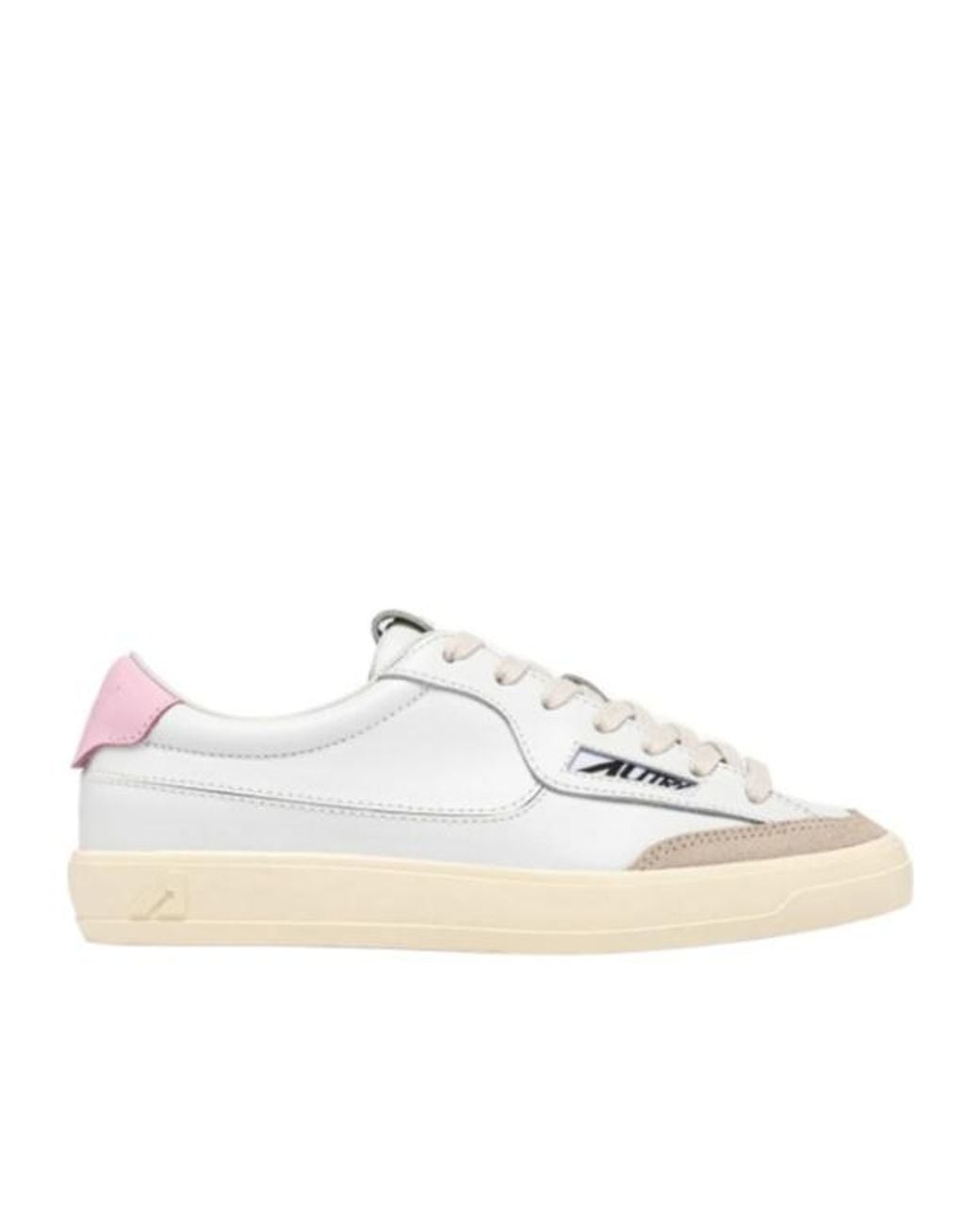 Autry White Windscape Low Leather And Fairy Tale Sneakers