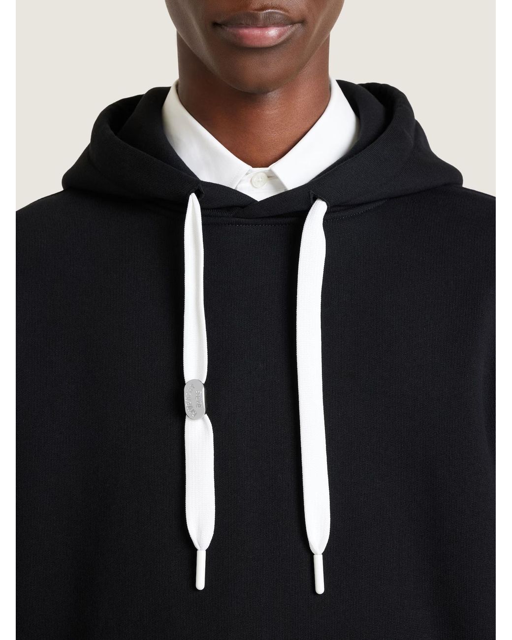 Givenchy Blue Couture Seam Hoodie for men