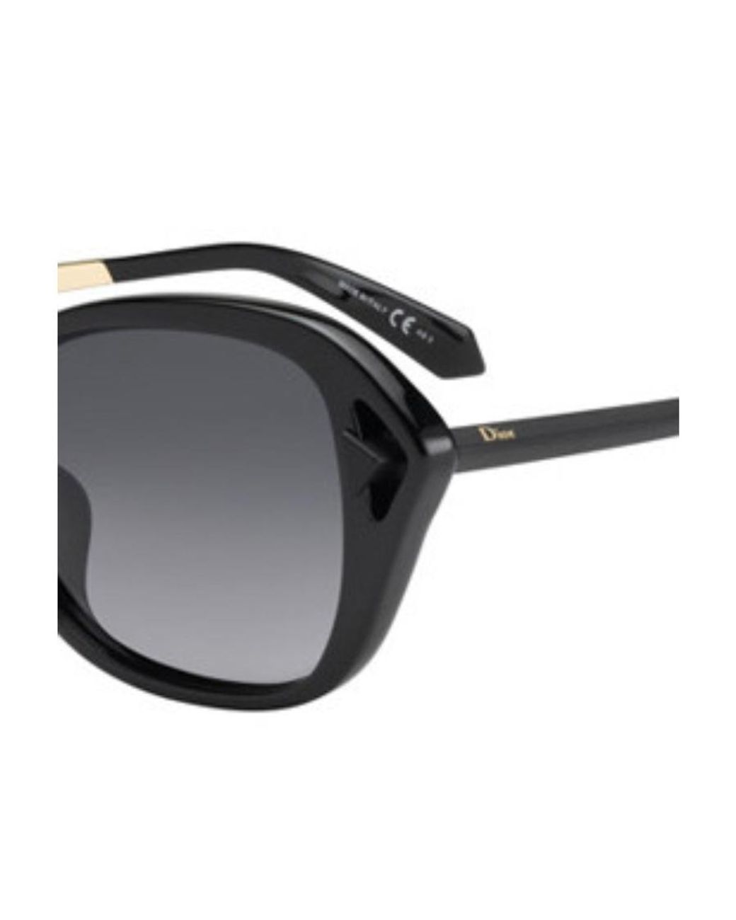Dior White Logo Sunglasses
