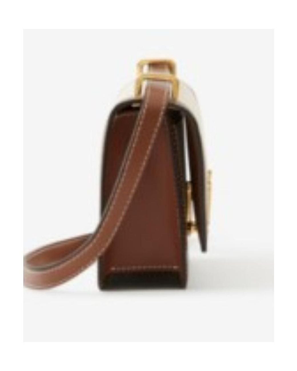 Burberry Natural Mini Tb Shoulder Bag