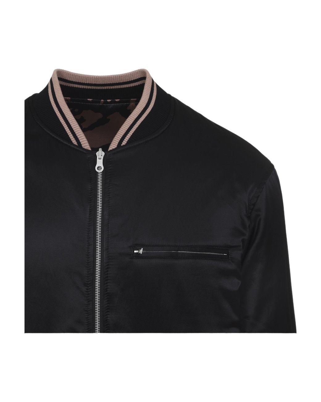 Dries Van Noten Black Long Sleeve Jacket for men