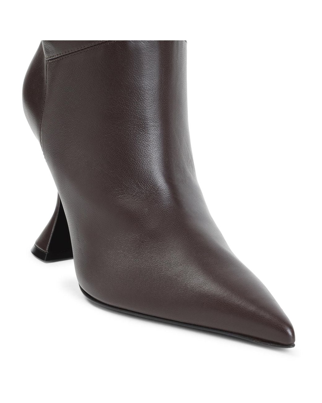 AMINA MUADDI Black Olivia 95 Thigh-High Boots