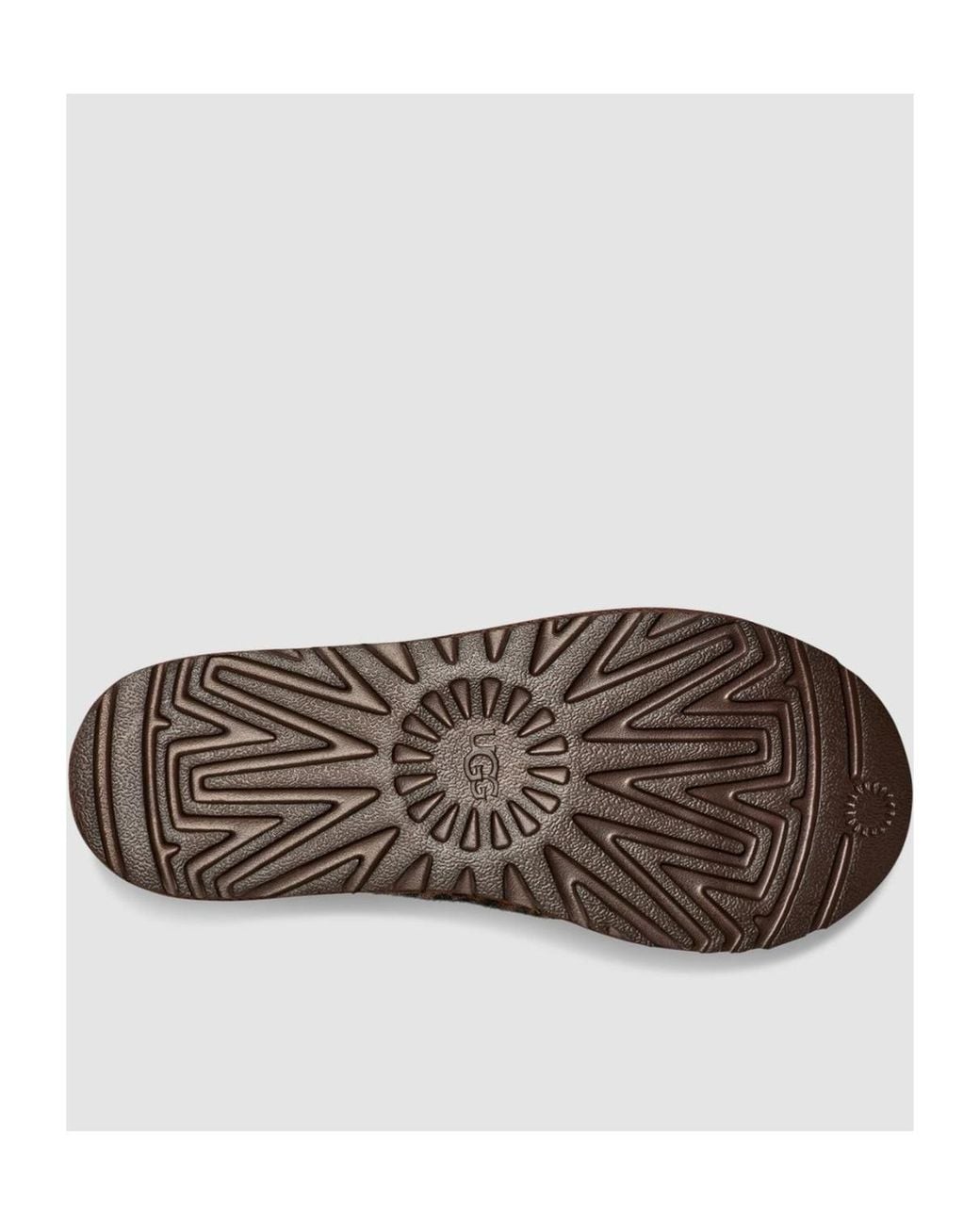 Ugg Brown Tasman Caspian Flat Shoes