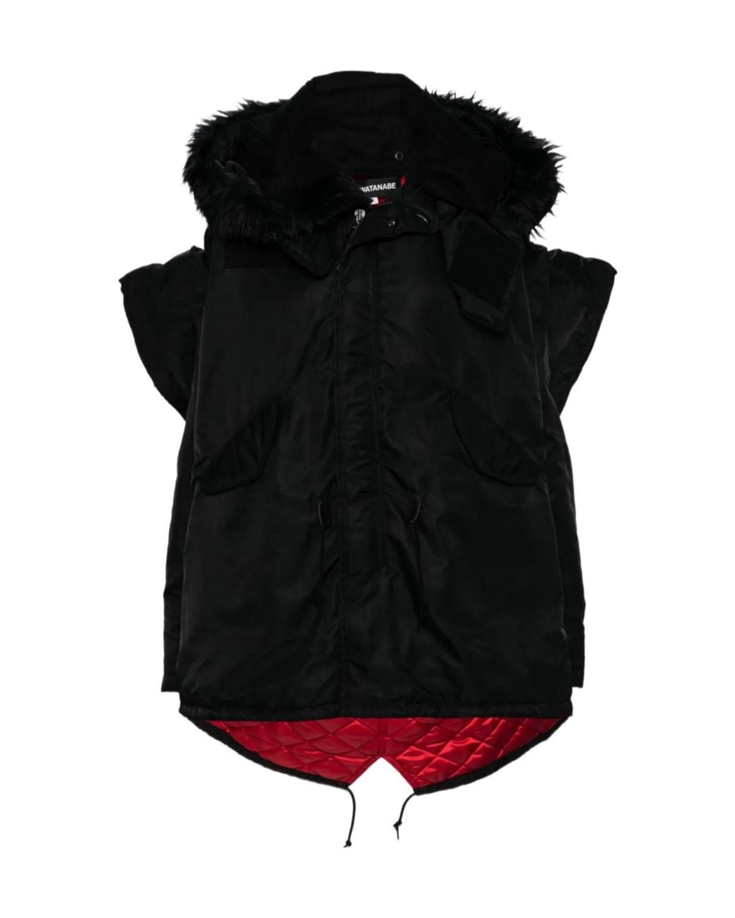 Junya Watanabe Black Oversized Coat