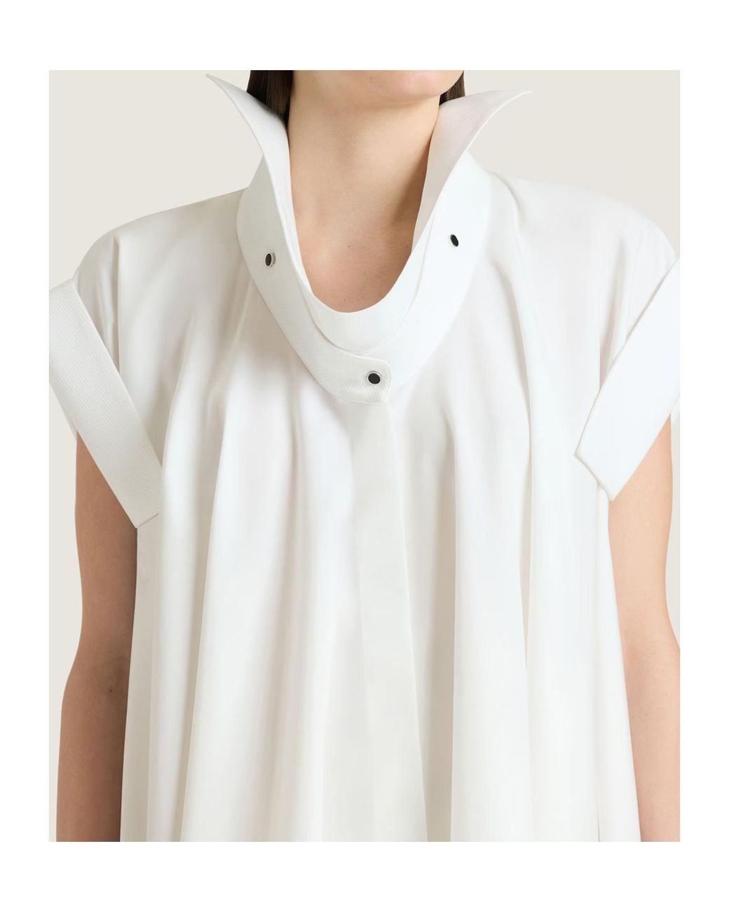 Givenchy White Mini Shirt Dress