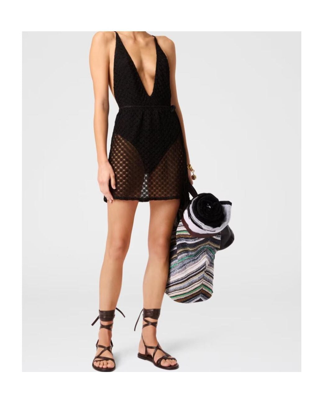 Missoni Black Wrap Pareo