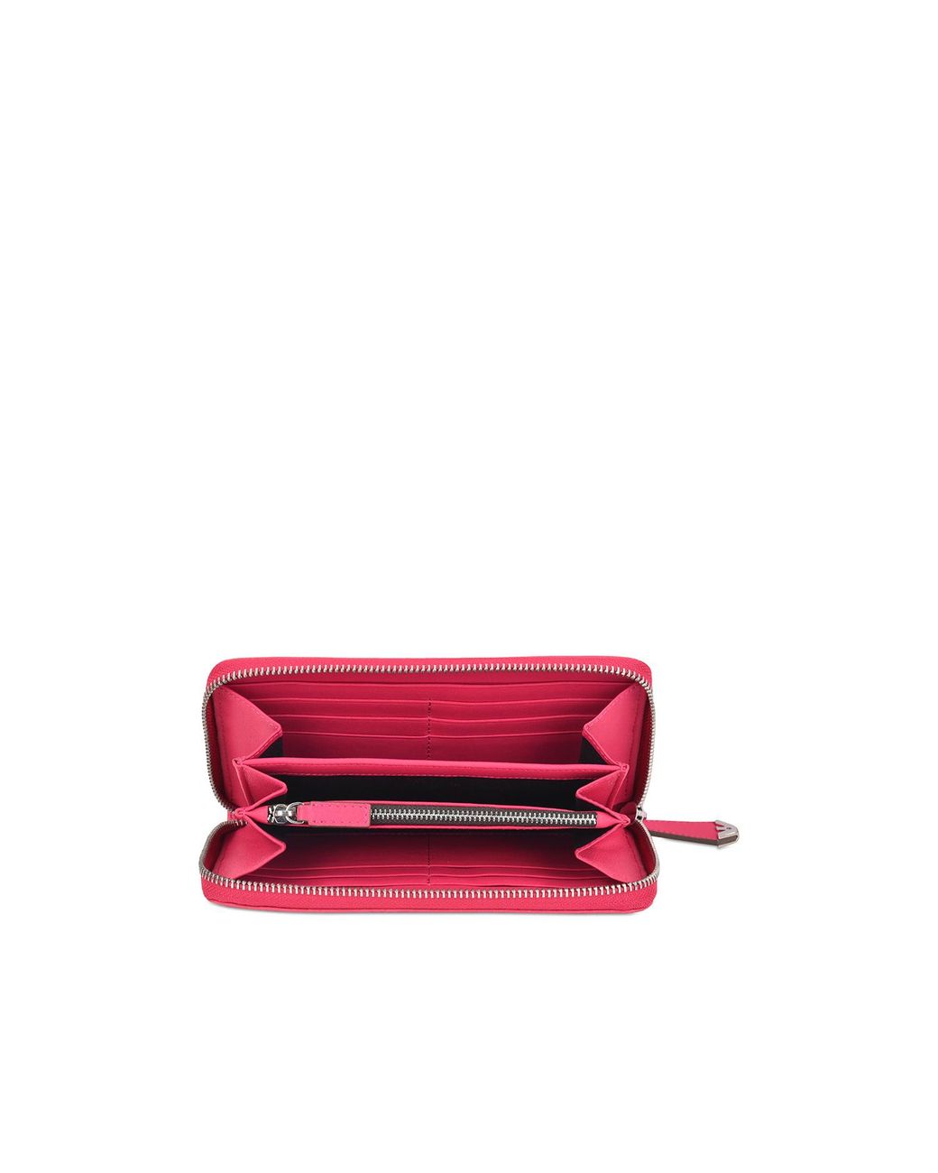 Emporio Armani Pink Zipper Wallet