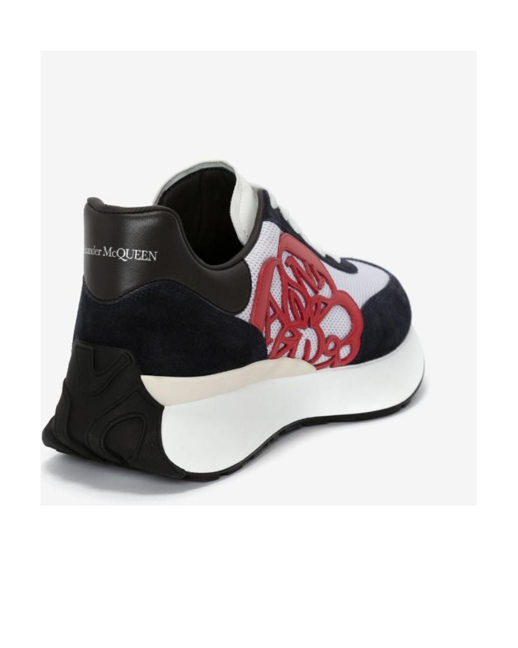 McQueen Multicolor Sprint Runner Chunky Rubber Sole Sneakers for men