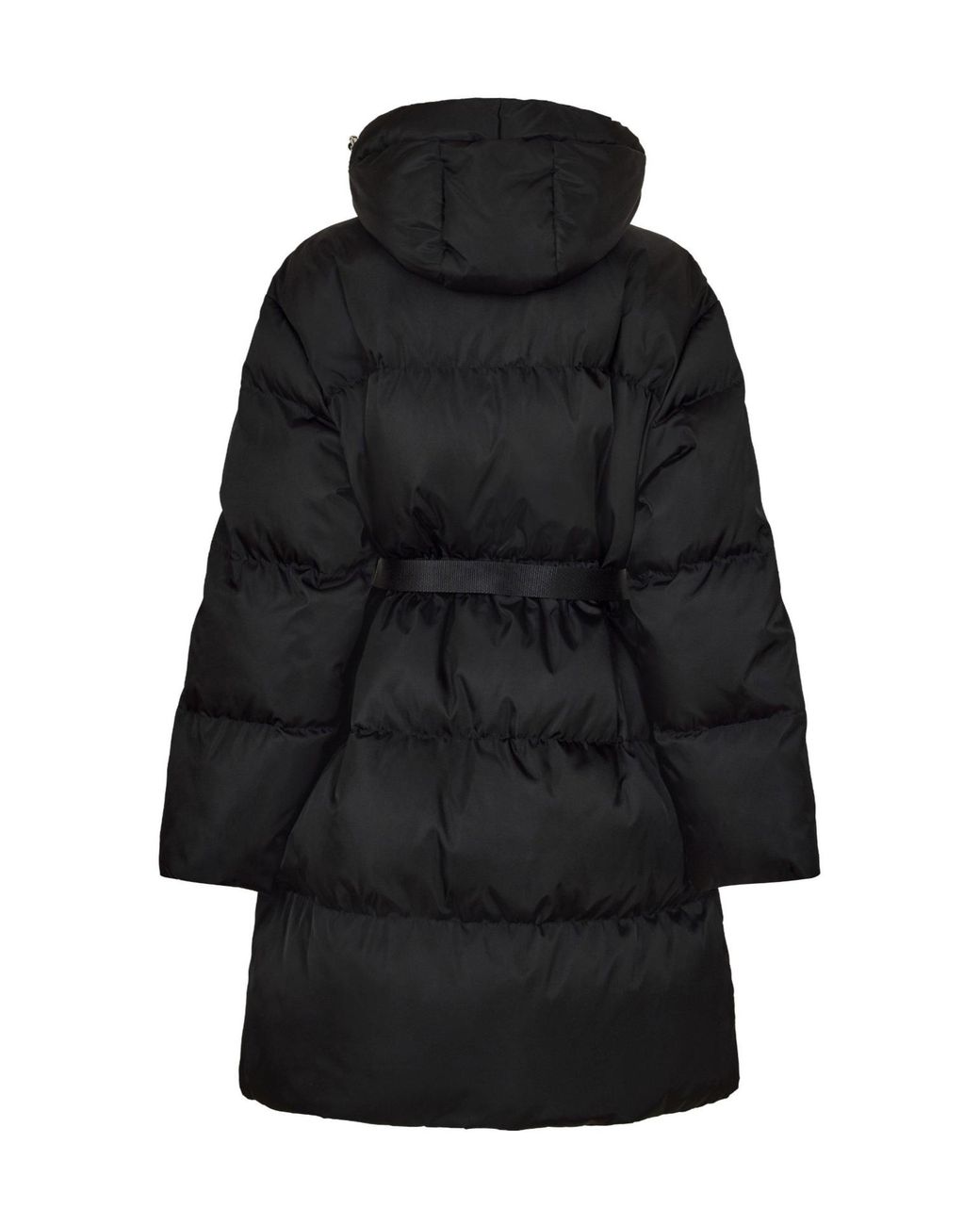 Prada Black Long Puff Jacket