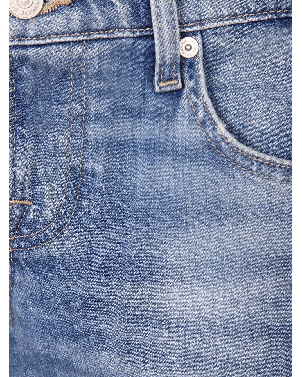 7 For All Mankind Blue Gradient Flare Jeans