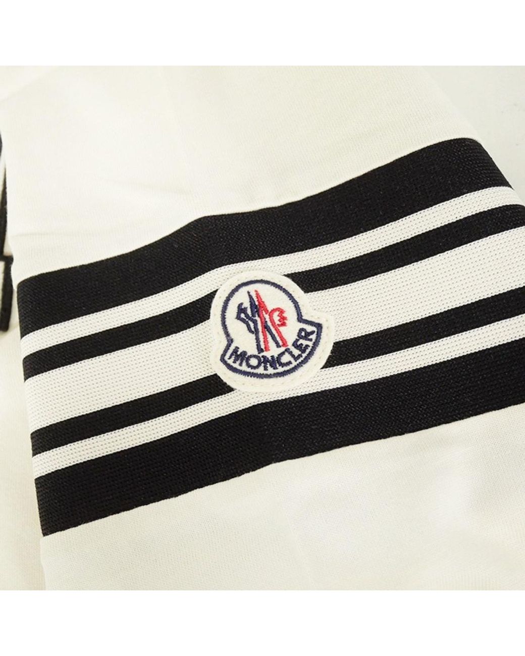 Moncler White Long-Sleeved T-Shirt for men