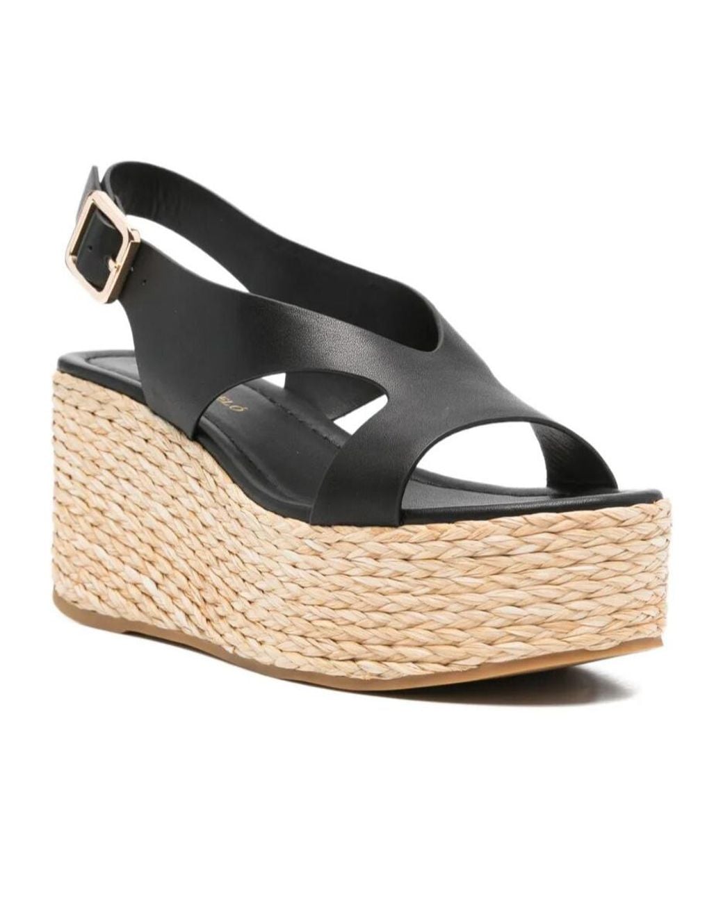 Paloma Barceló Metallic Paloma Barceló Hudson Caidis Round Toe Wedges