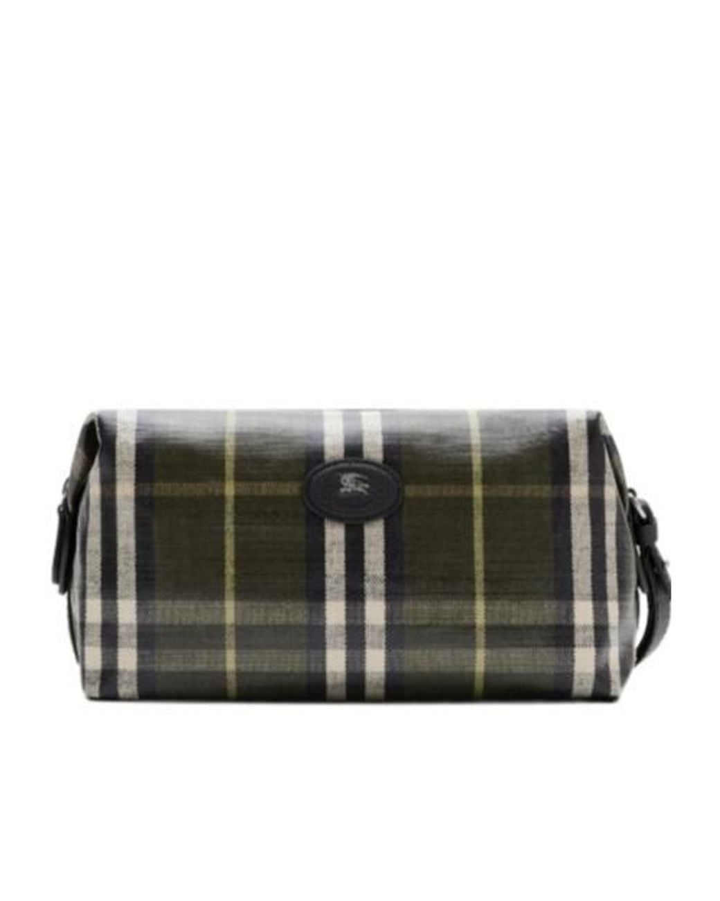 Burberry Gray Highlands Travel Pouch for men