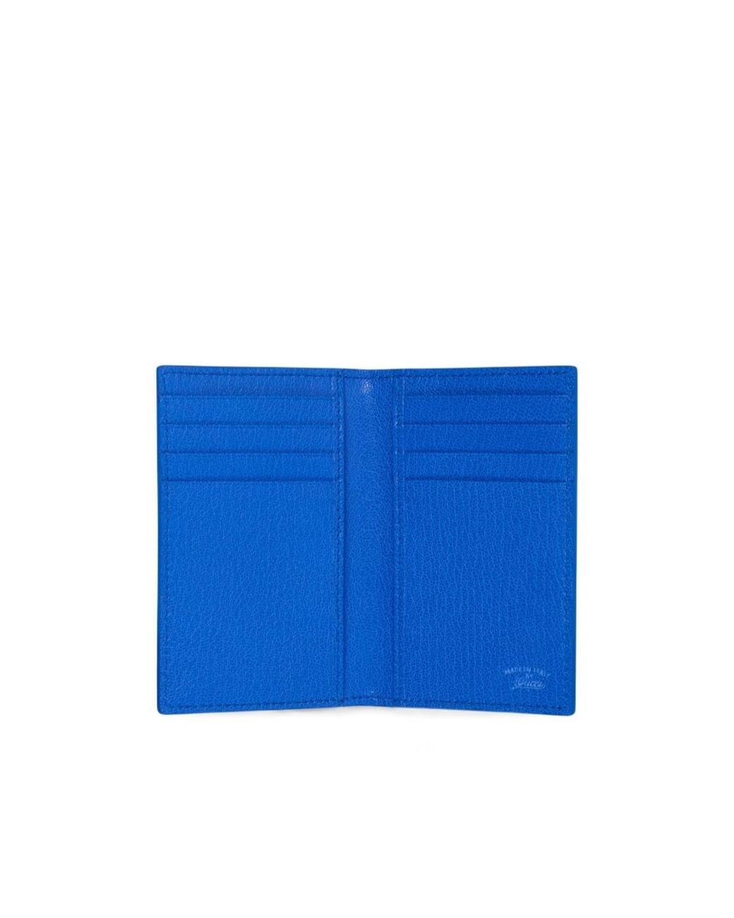 Gucci Blue Lira Card Case for men