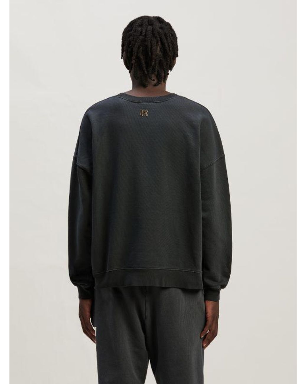 Palm Angels Black Sweatshirts for men
